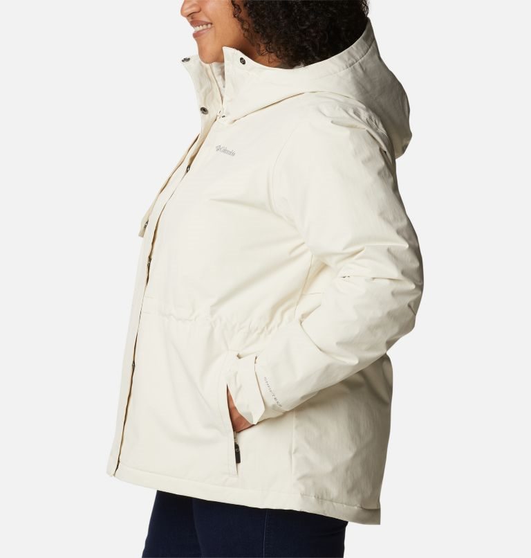 Women's Columbia Hadley Trail Jackets Cream | Plus Size CA-PL1C8